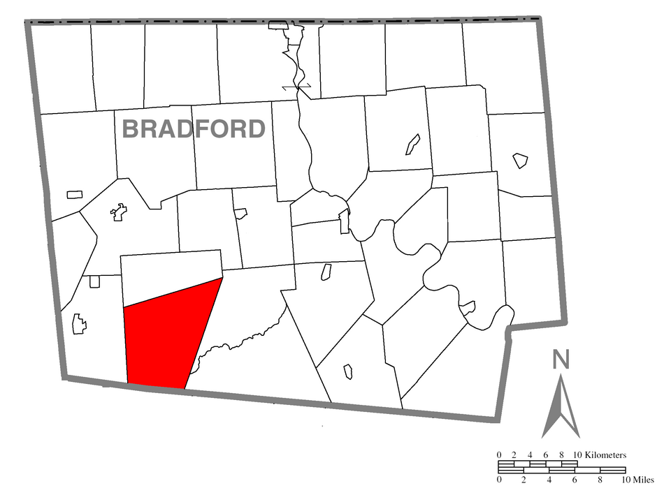 Locator map of Leroy