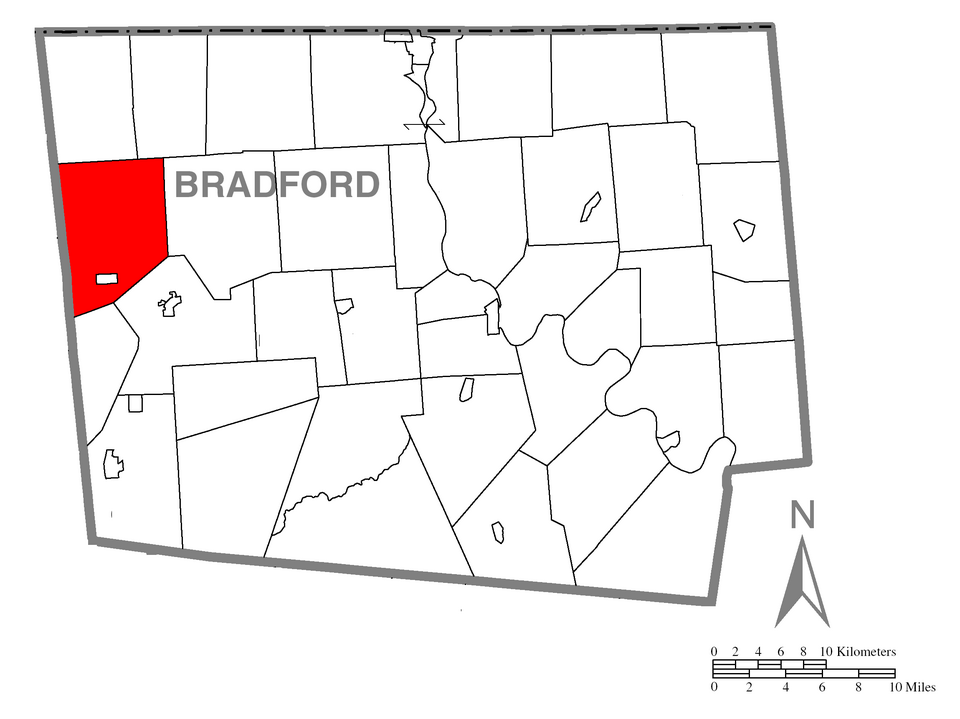 Locator map of Columbia