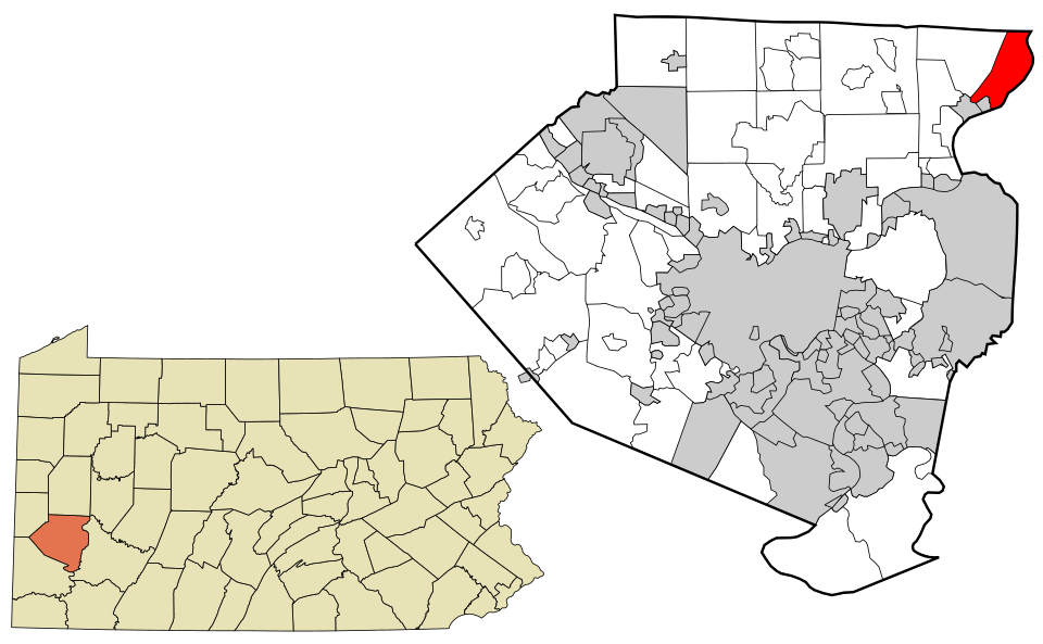Locator map of Harrison