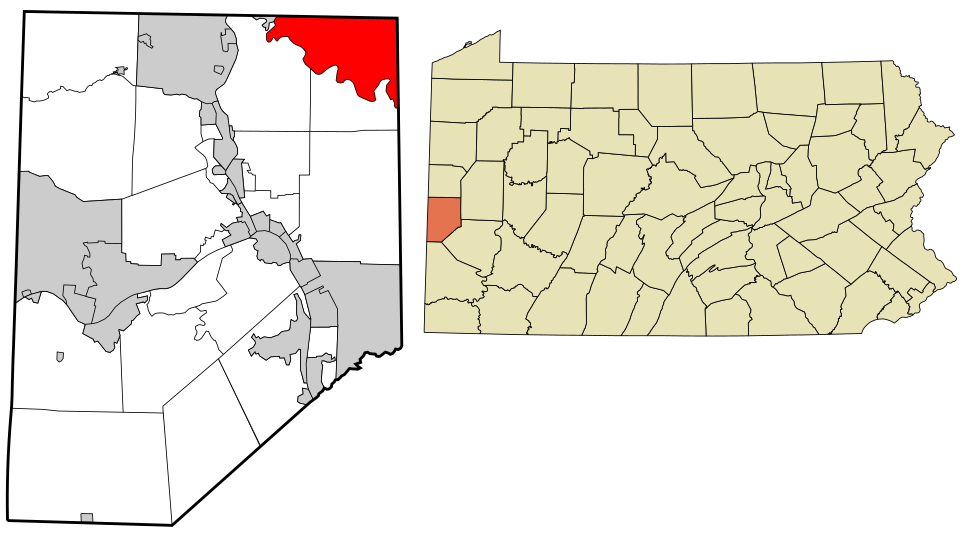 Locator map of Franklin