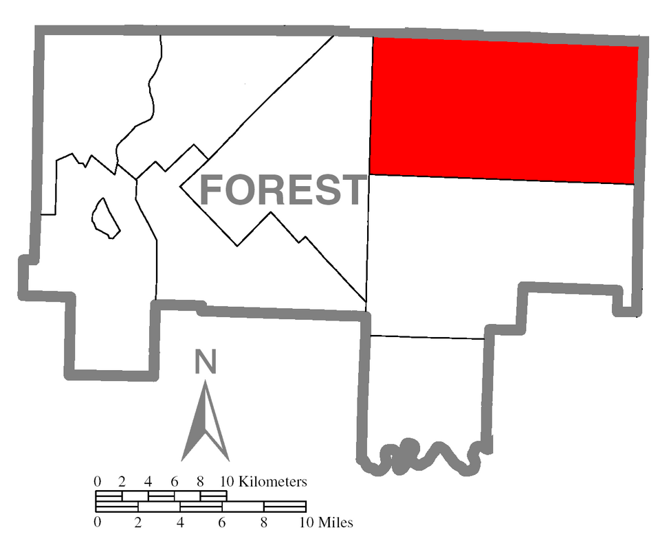 Locator map of Howe