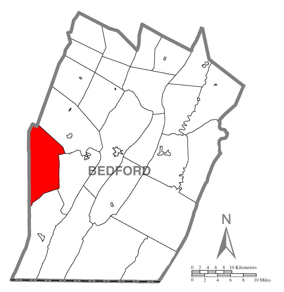 Map of Juniata