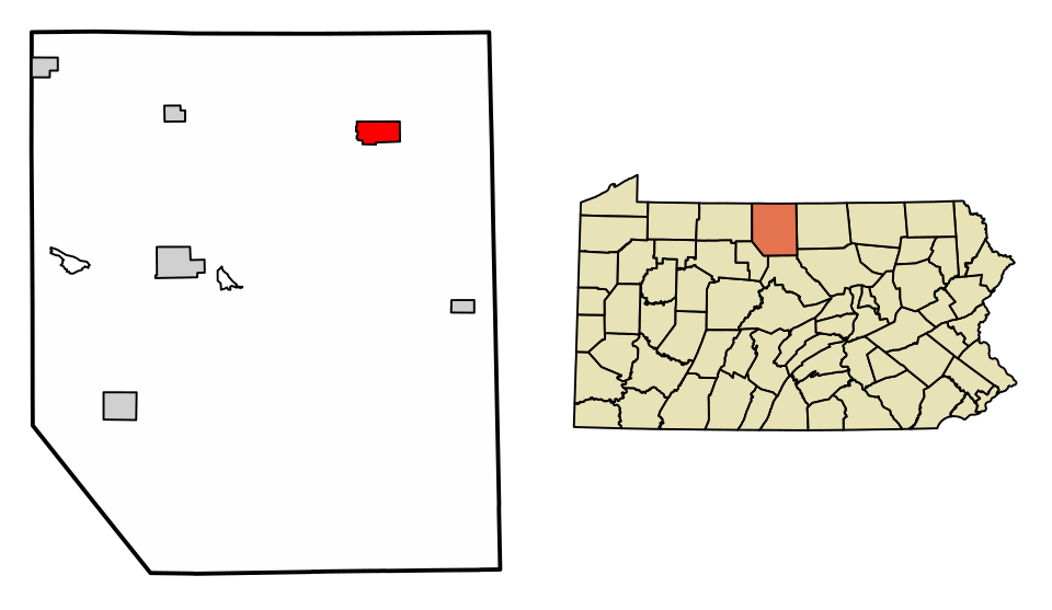 Locator map of Ulysses