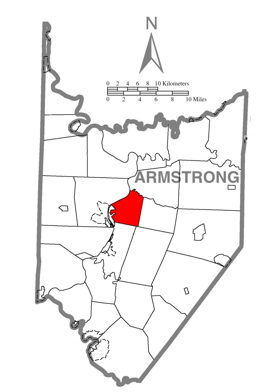 Locator map of Rayburn