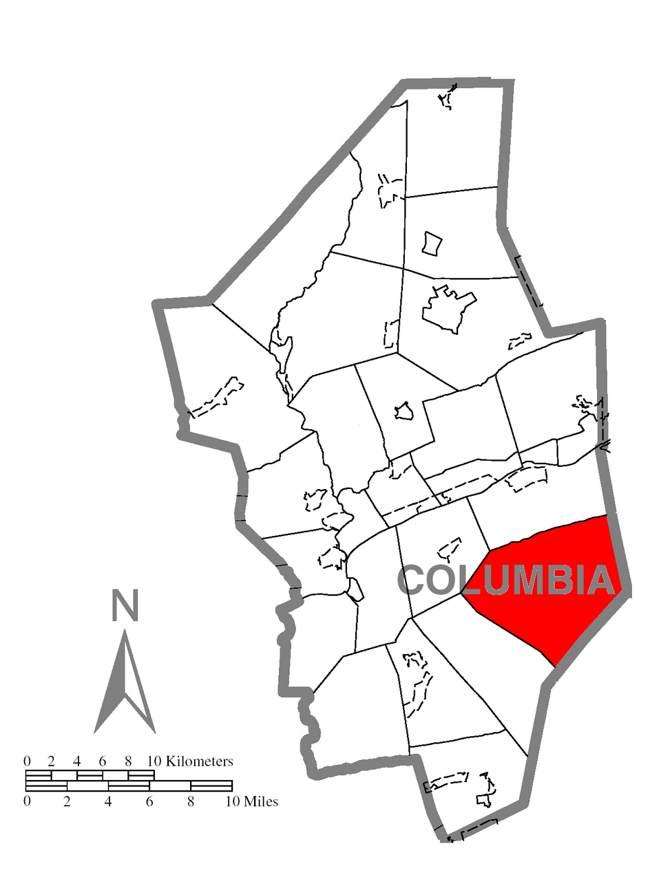 Locator map of Beaver