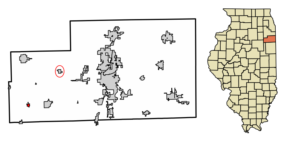Locator map of Buckingham
