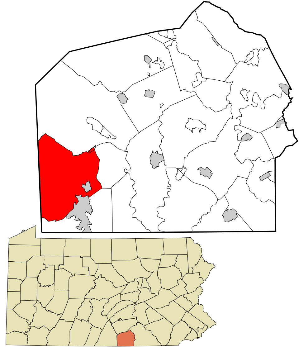 Locator map of Hamiltonban