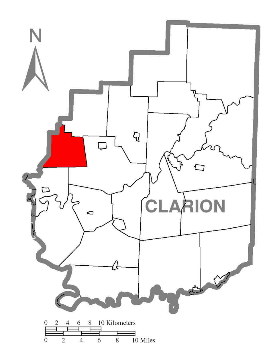 Locator map of Salem