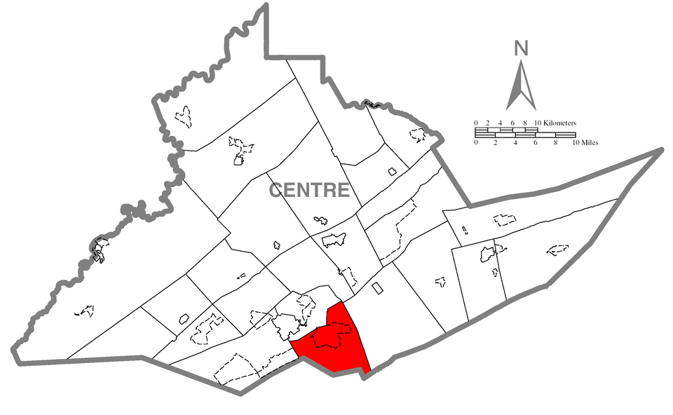 Locator map of Harris
