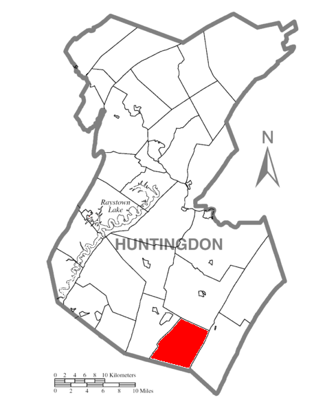 Locator map of Springfield