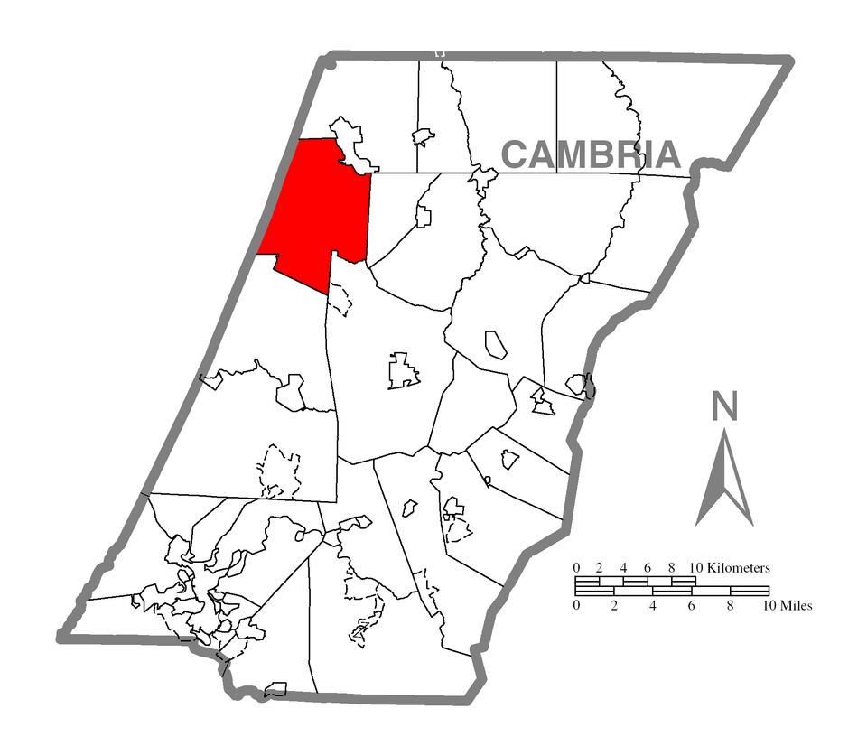 Locator map of Barr