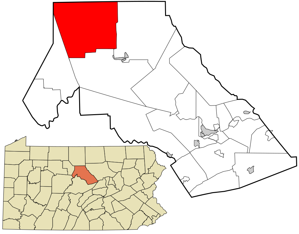 Locator map of Leidy