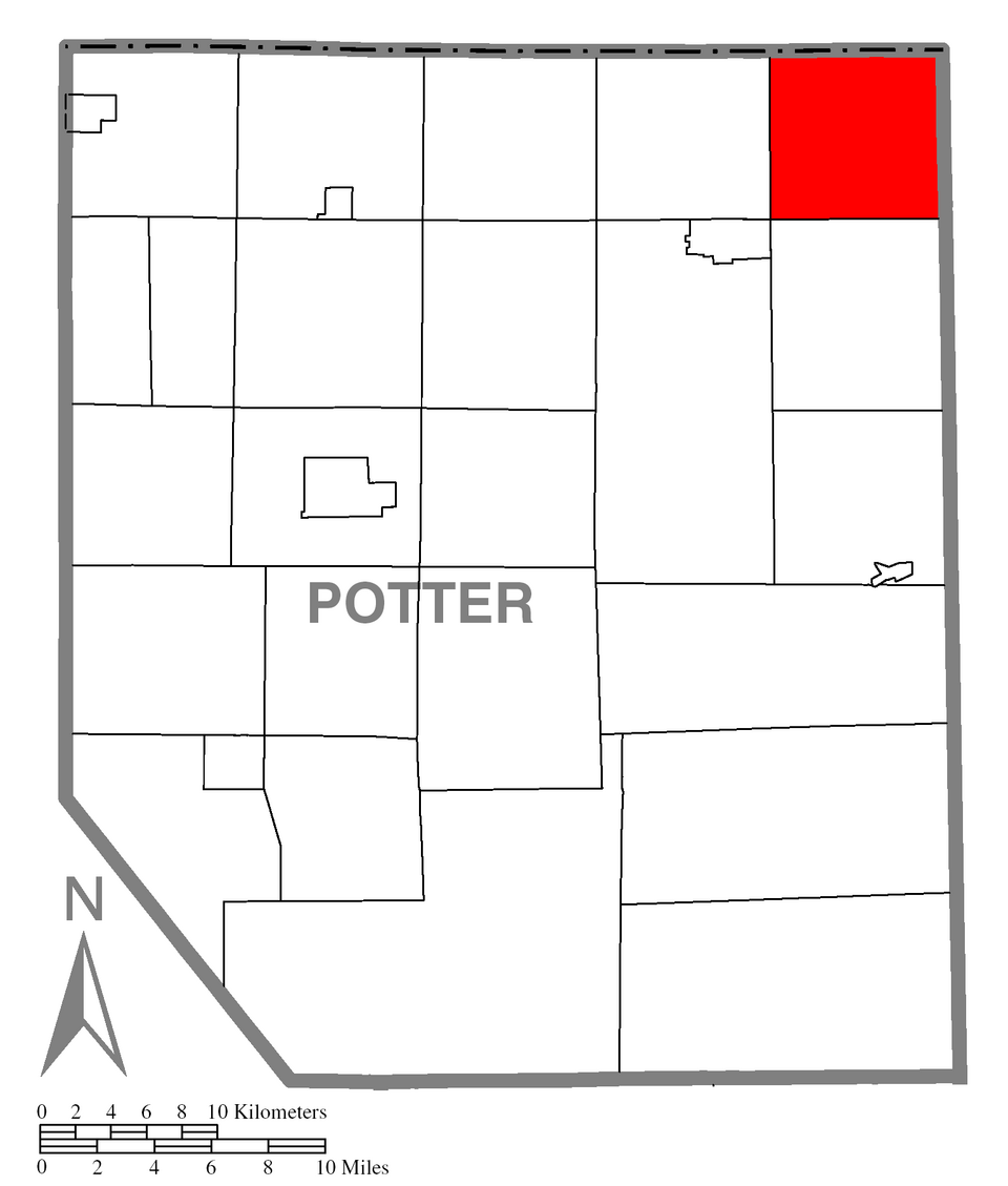 Locator map of Harrison