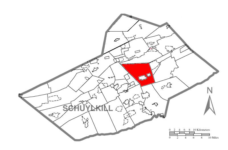 Locator map of Blythe