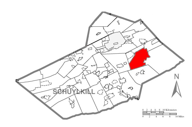 Locator map of Walker