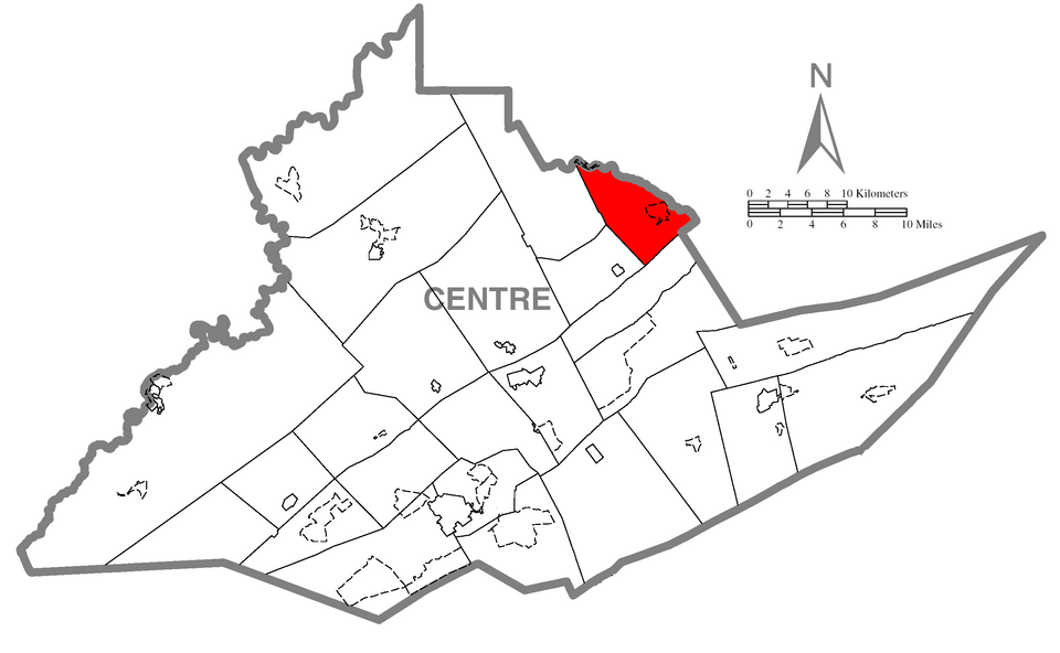 Locator map of Liberty