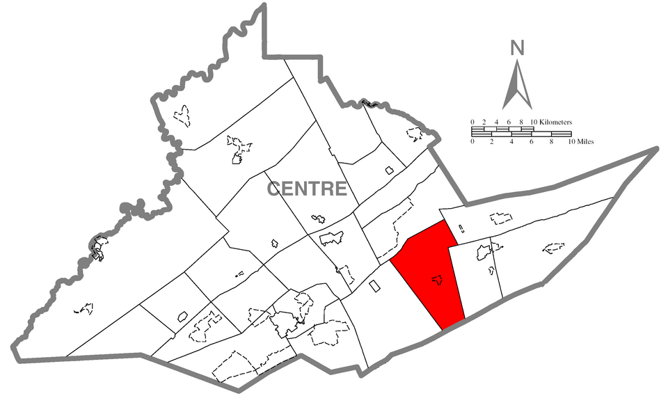 Locator map of Gregg
