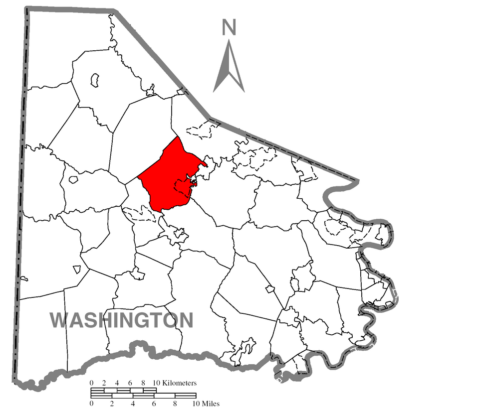Locator map of Chartiers