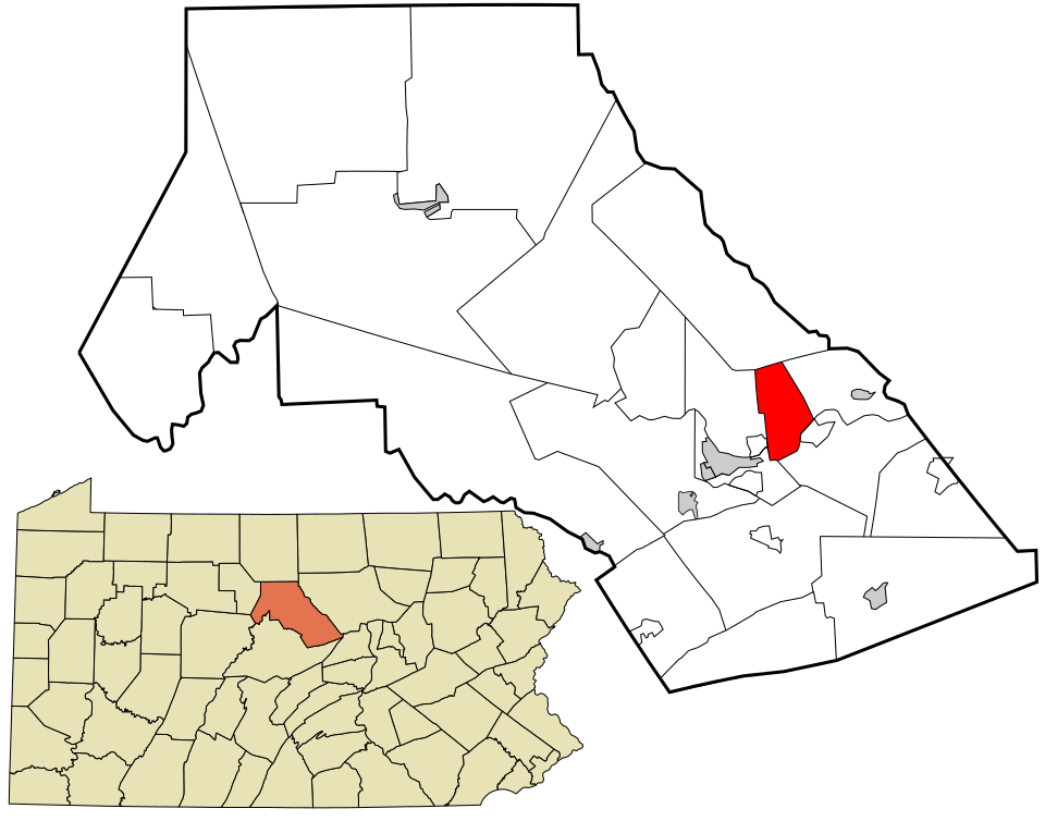 Locator map of Dunnstable