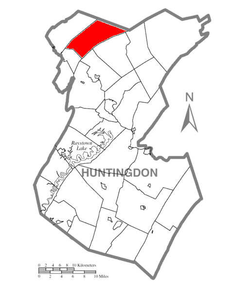 Locator map of Franklin