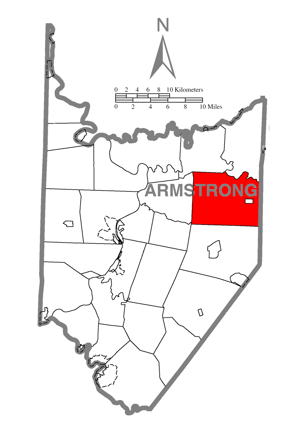 Locator map of Wayne