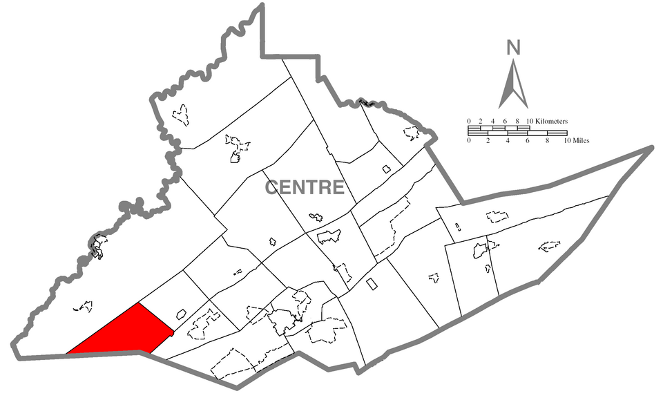 Locator map of Taylor