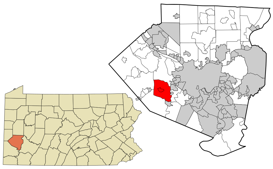 Locator map of Collier