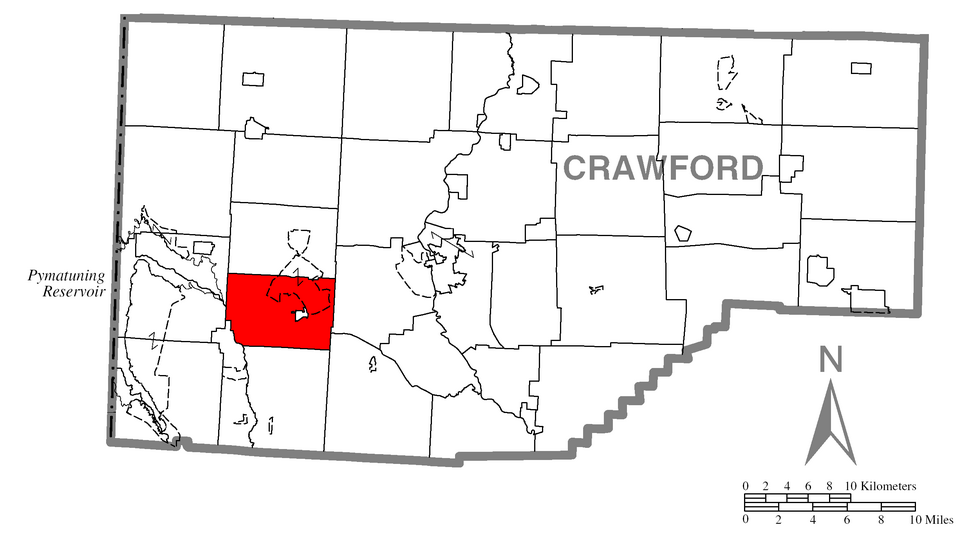 Map of Sadsbury