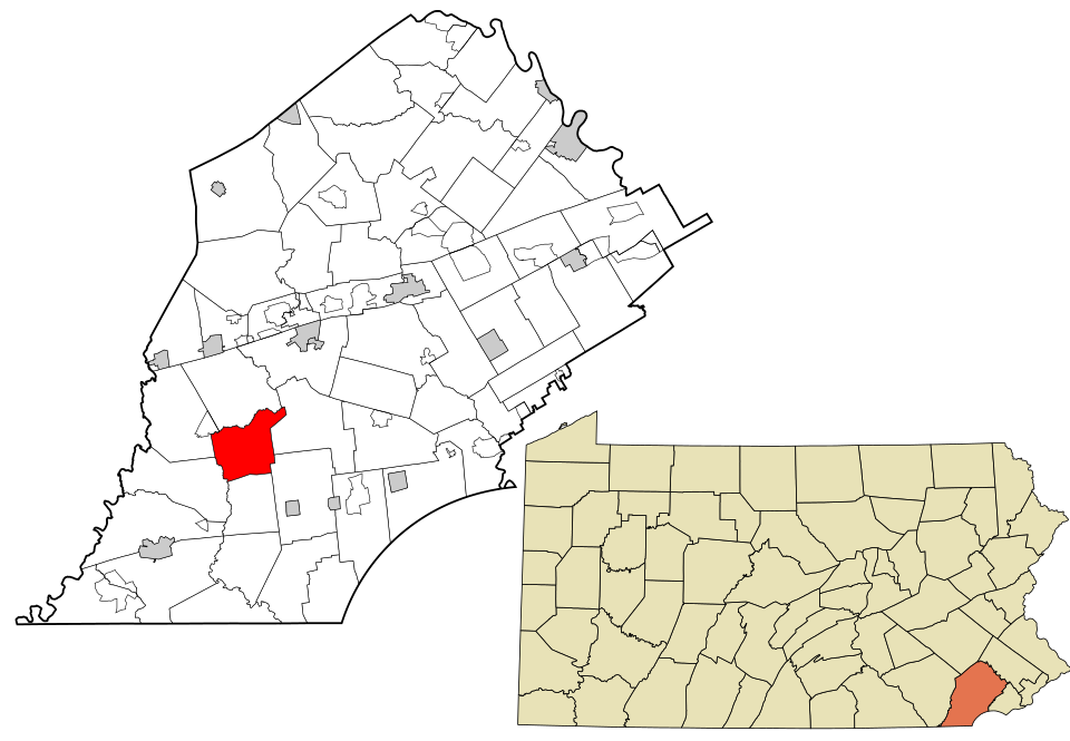 Locator map of Londonderry