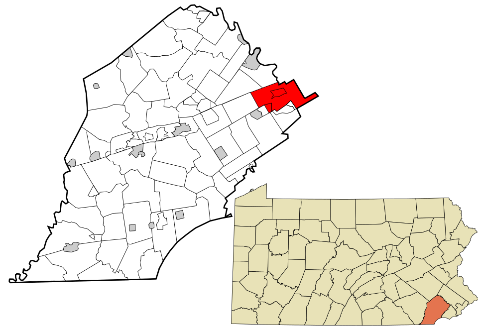 Map of Tredyffrin
