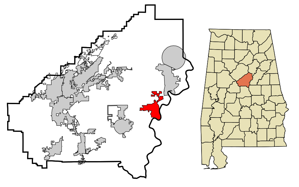 Locator map of Wilsonville