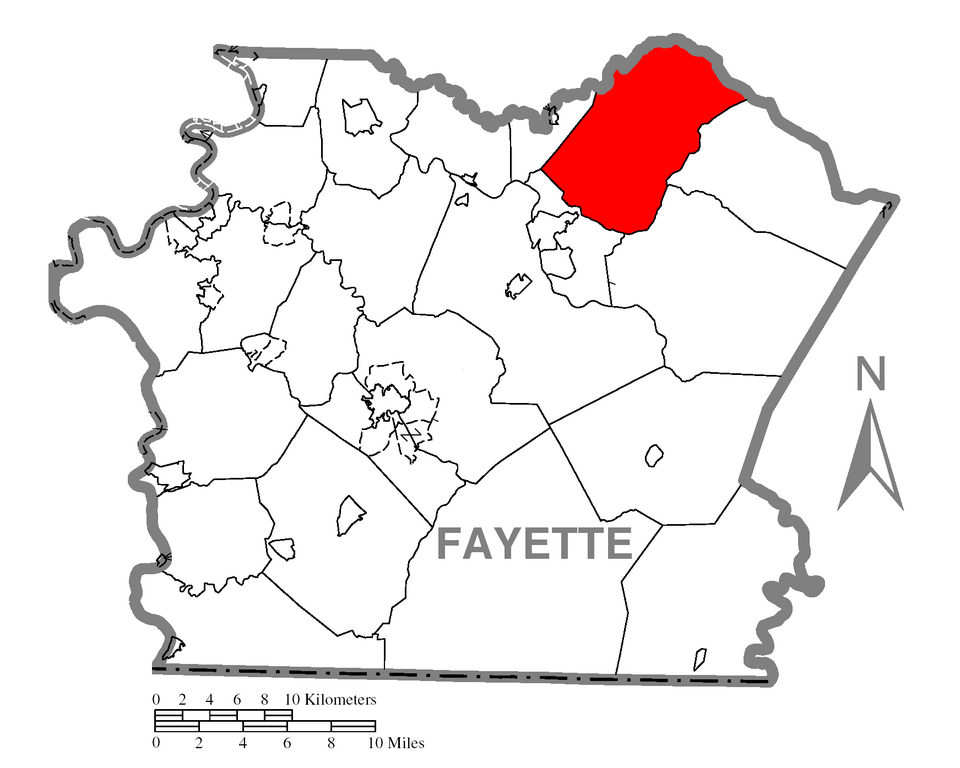 Locator map of Bullskin