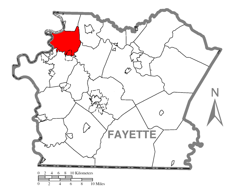 Locator map of Jefferson