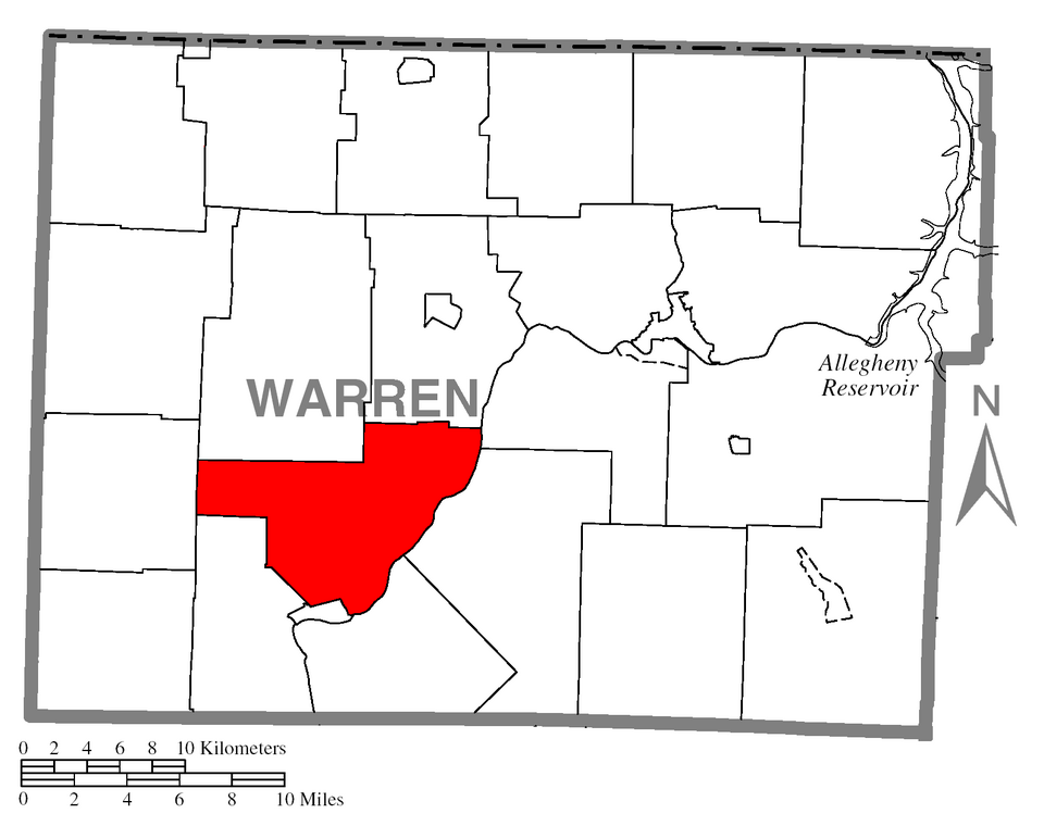 Locator map of Deerfield