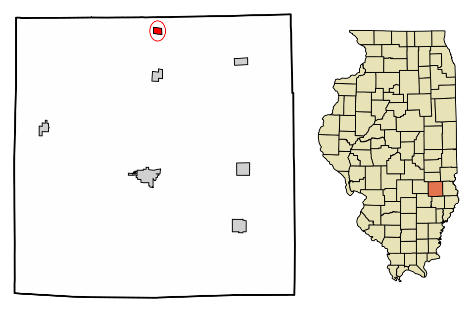 Locator map of Hidalgo