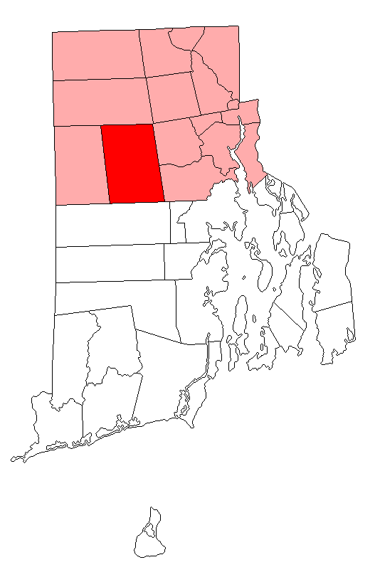Locator map of Scituate