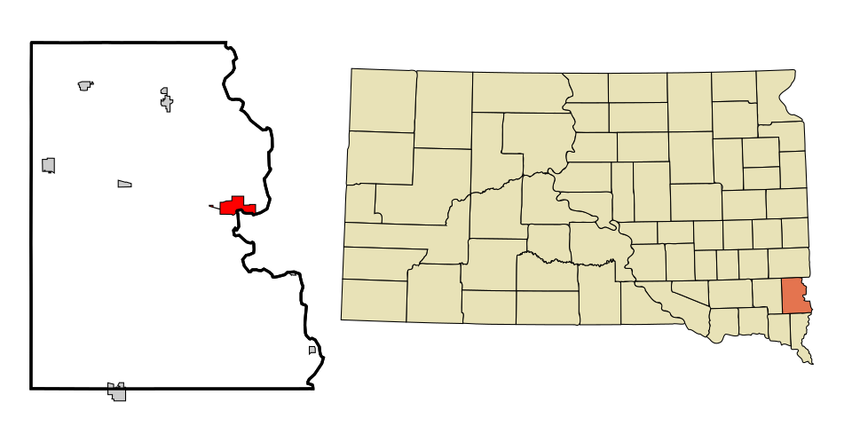 Locator map of Canton