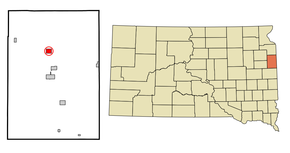 Locator map of Altamont