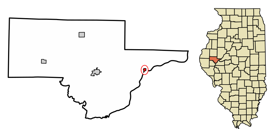 Locator map of Browning