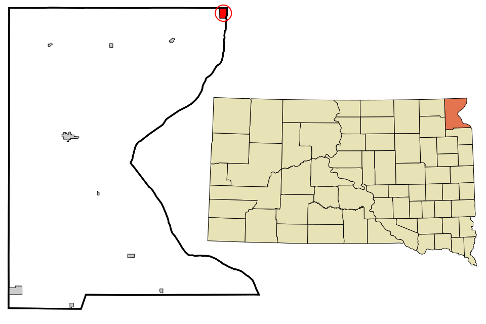 Locator map of White Rock