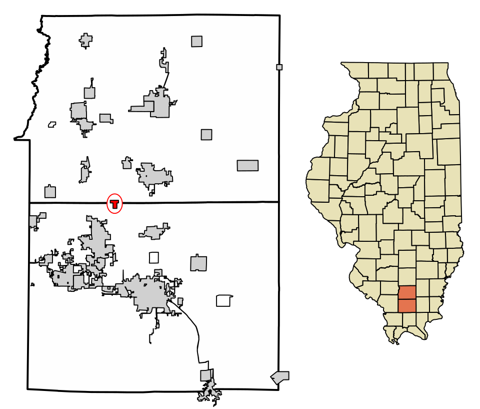 Locator map of Freeman Spur