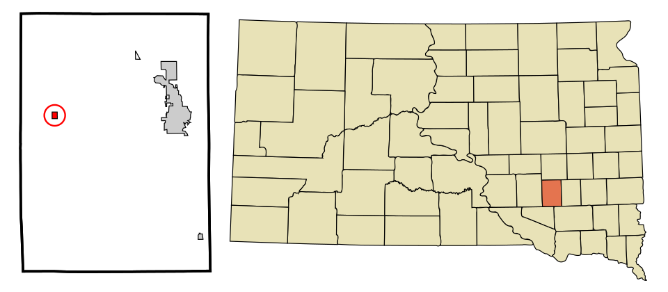 Locator map of Mount Vernon