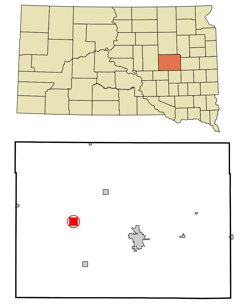 Locator map of Wolsey