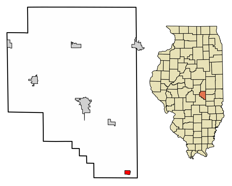 Locator map of Gays