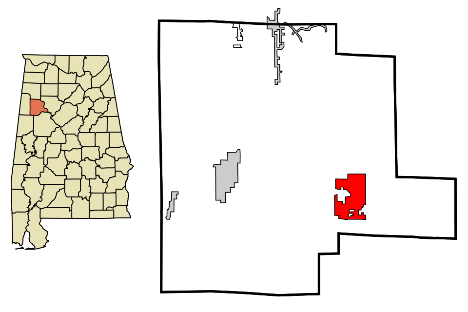 Locator map of Berry