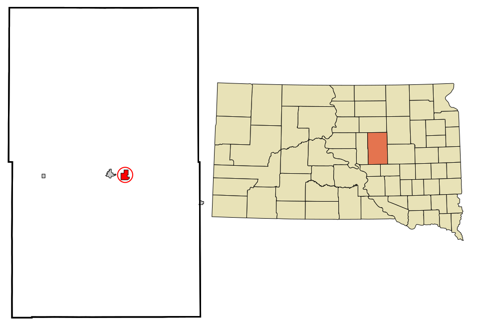 Locator map of St. Lawrence