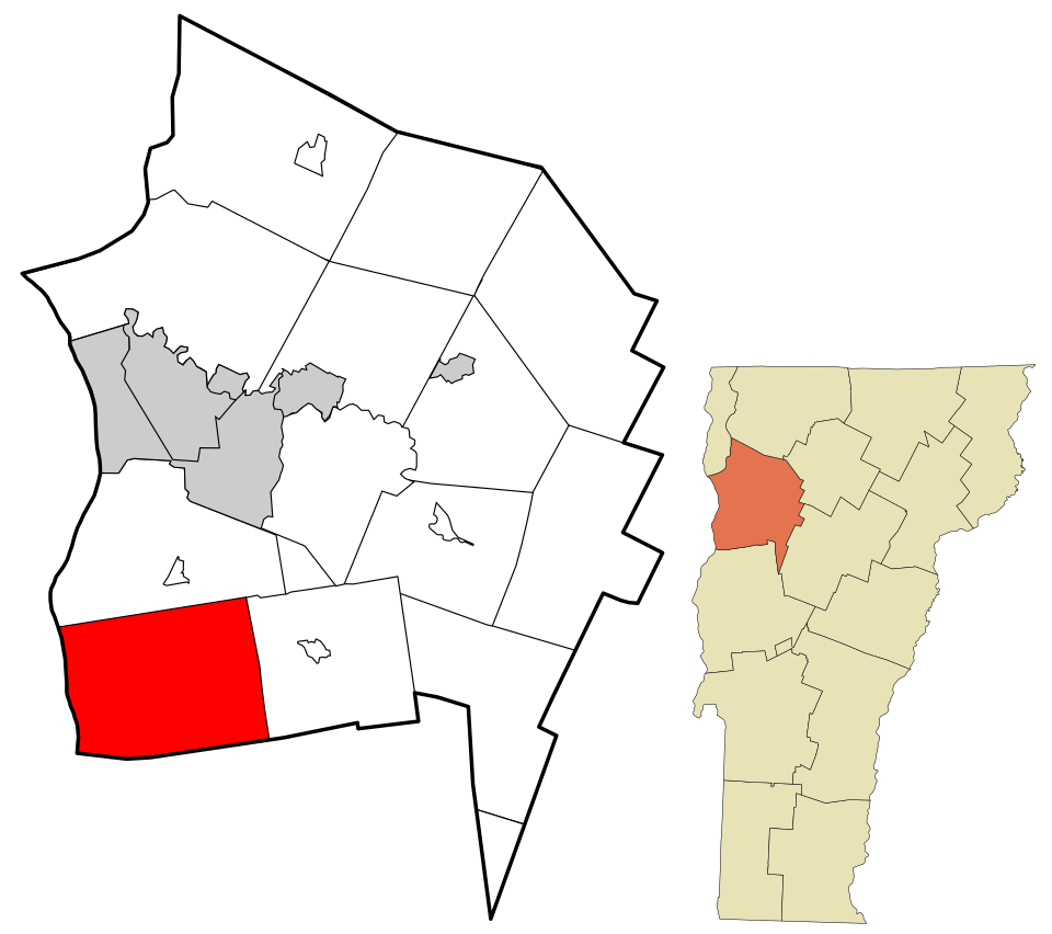 Locator map of Charlotte