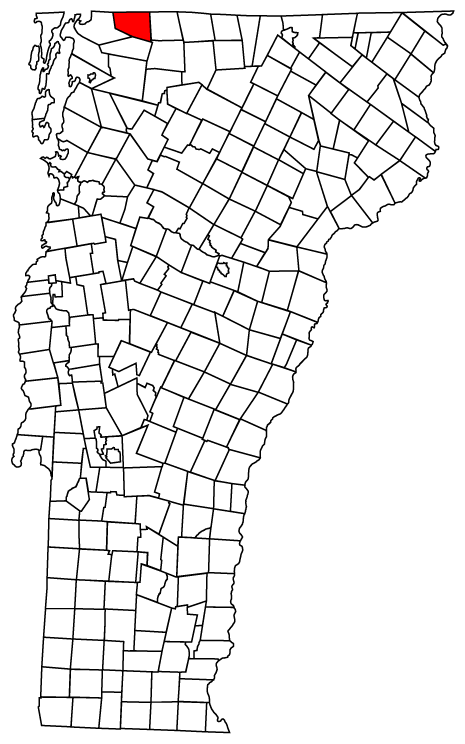 Locator map of Franklin