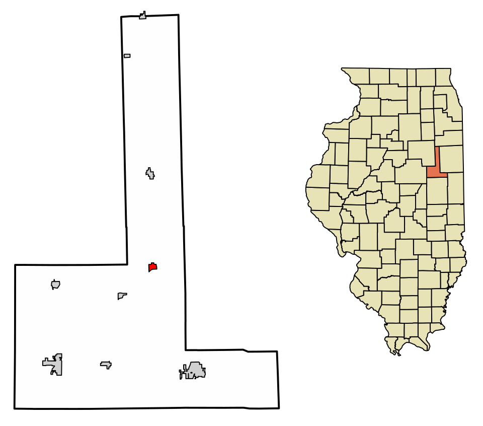 Locator map of Roberts