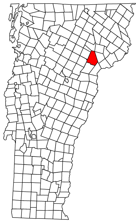 Locator map of Danville